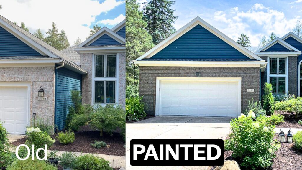 Brick Painting & Staining in GR Michigan