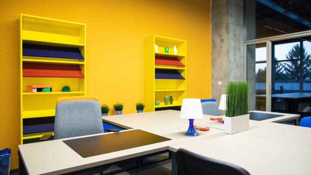 Creating Productive Work Environments with Color office color psychology