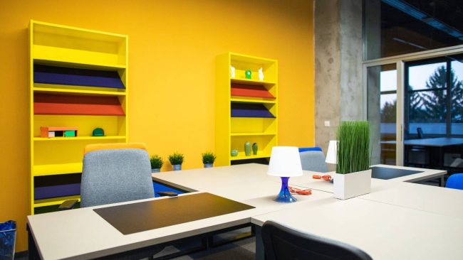 Creating Productive Work Environments with Color office color psychology
